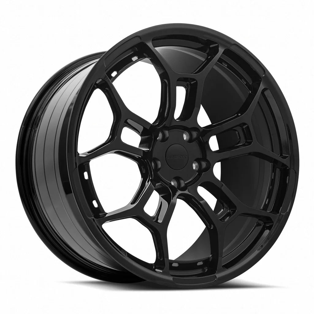 MRR F28 forged monoblock wheel in black