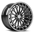 MRR F325 forged monoblock wheel in black