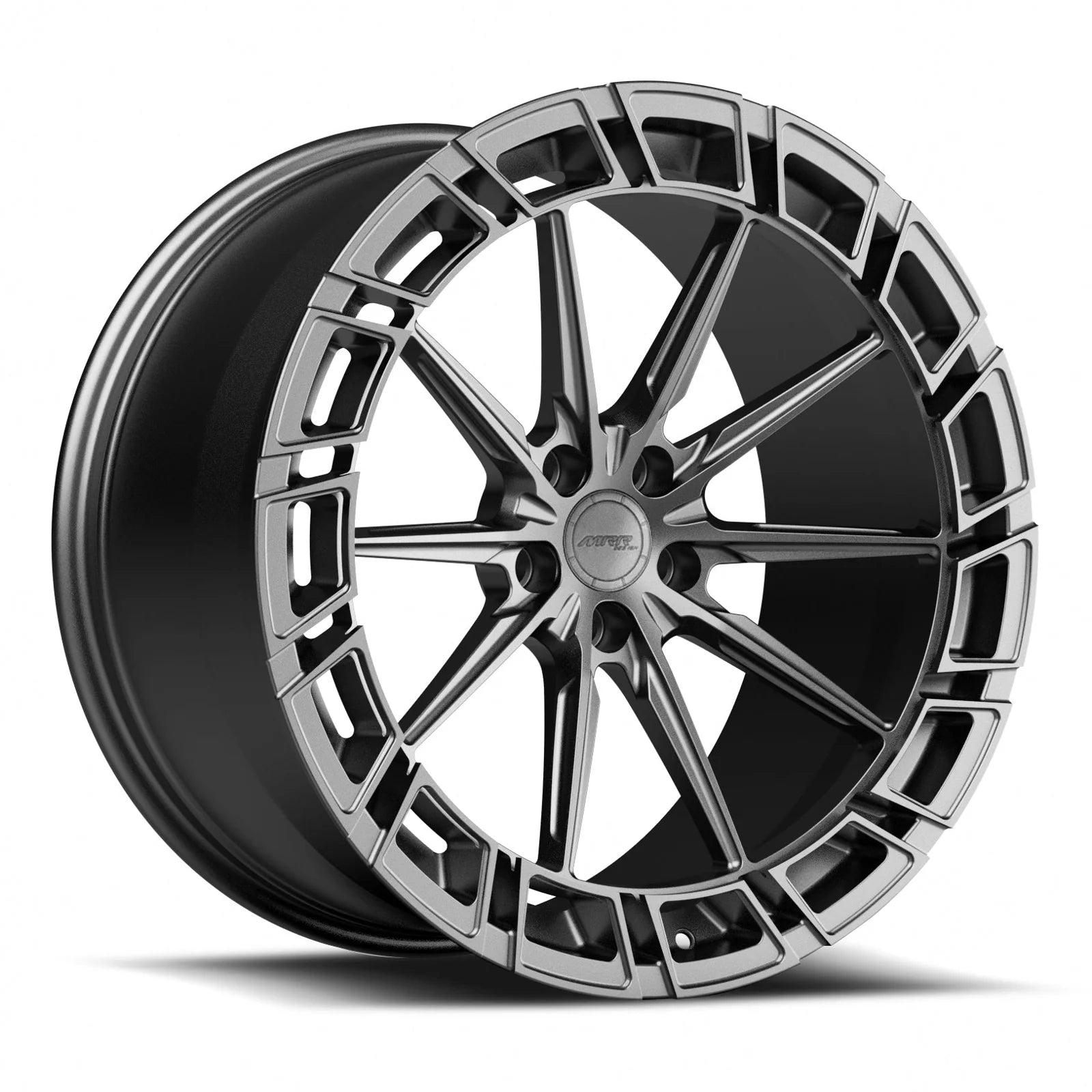 MRR F327 forged monoblock wheel in black