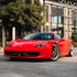 MV Forged SL-120 Spoke-Lite forged wheel, on a red Ferrari 458