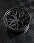 MV Forged SL-220 Spoke-Lite forged wheel, 3-piece in a gunmetal finish, detail view