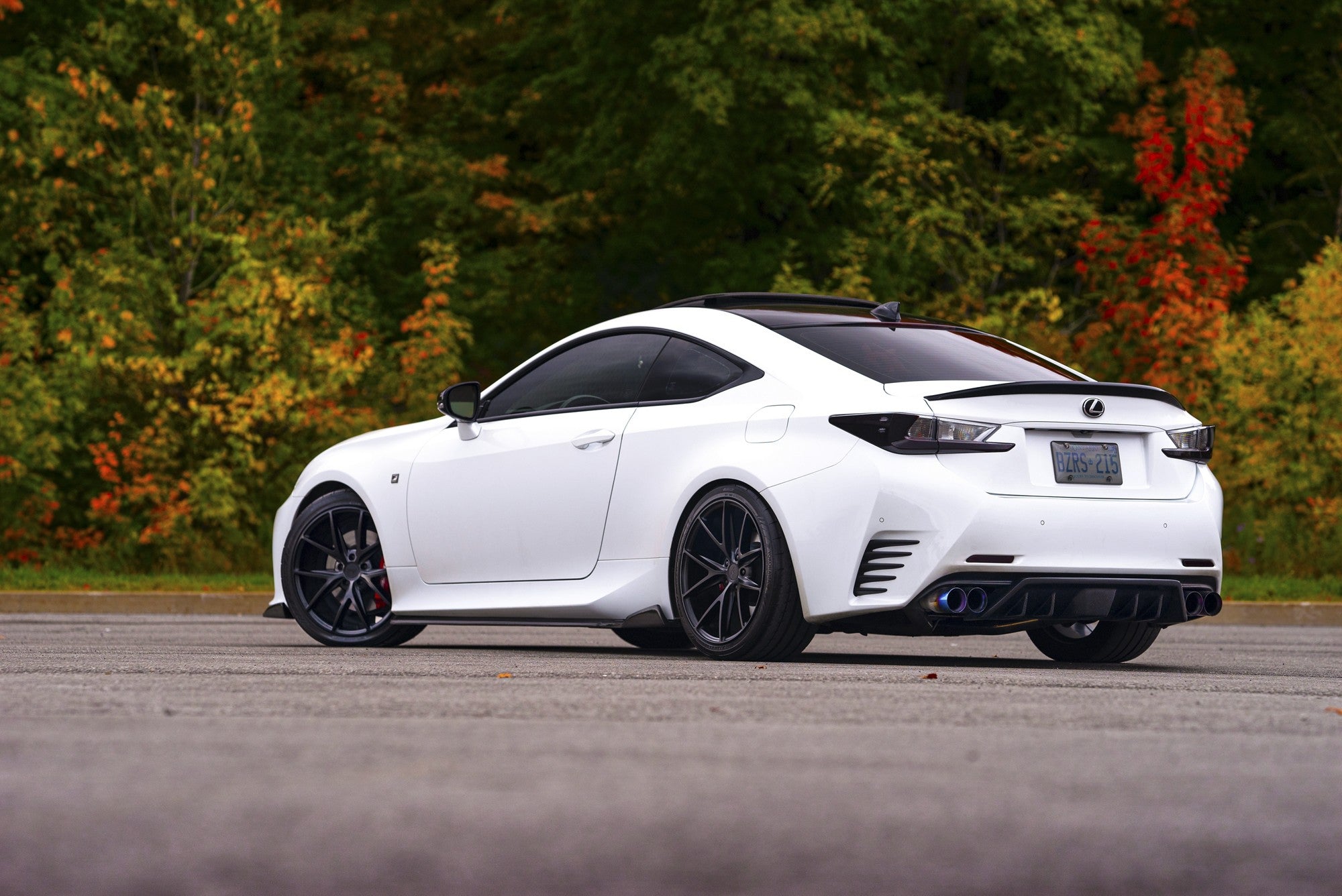 2020 Lexus Rc with Niche Misano wheels in Matte Black