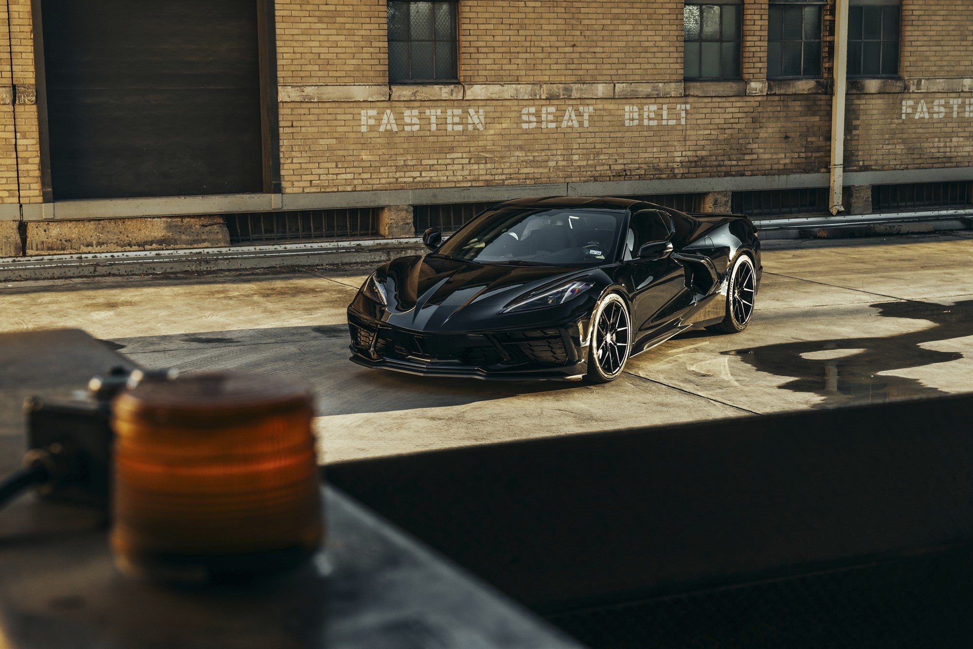 2021 Chevrolet Corvette with Niche Prodigy 5 wheels in Matte Black