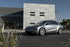 2026 Tesla Model Y with Niche Riviera wheels in Gloss Silver w/ Brushed Face