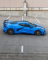 Rohana RFC3 Machine Bronze on a Blue C8 Corvette