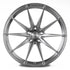Rohana RFG10 forged wheel in brushed aluminum, studio angle