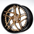 Rohana RFG11 forged wheel in brushed bronze with a gloss black lip
