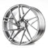 Rohana RFG13 forged wheel in brushed aluminum, angled view
