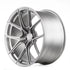Rohana RFG15 forged wheel in brushed aluminum, side profile showing barrel depth