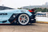 Rohana RFG35 forged wheel on a Liberty Walk McLaren 720S, rear wheel close-up