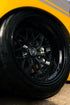 Rohana RFG40 forged wheel in black on a custom build, close-up