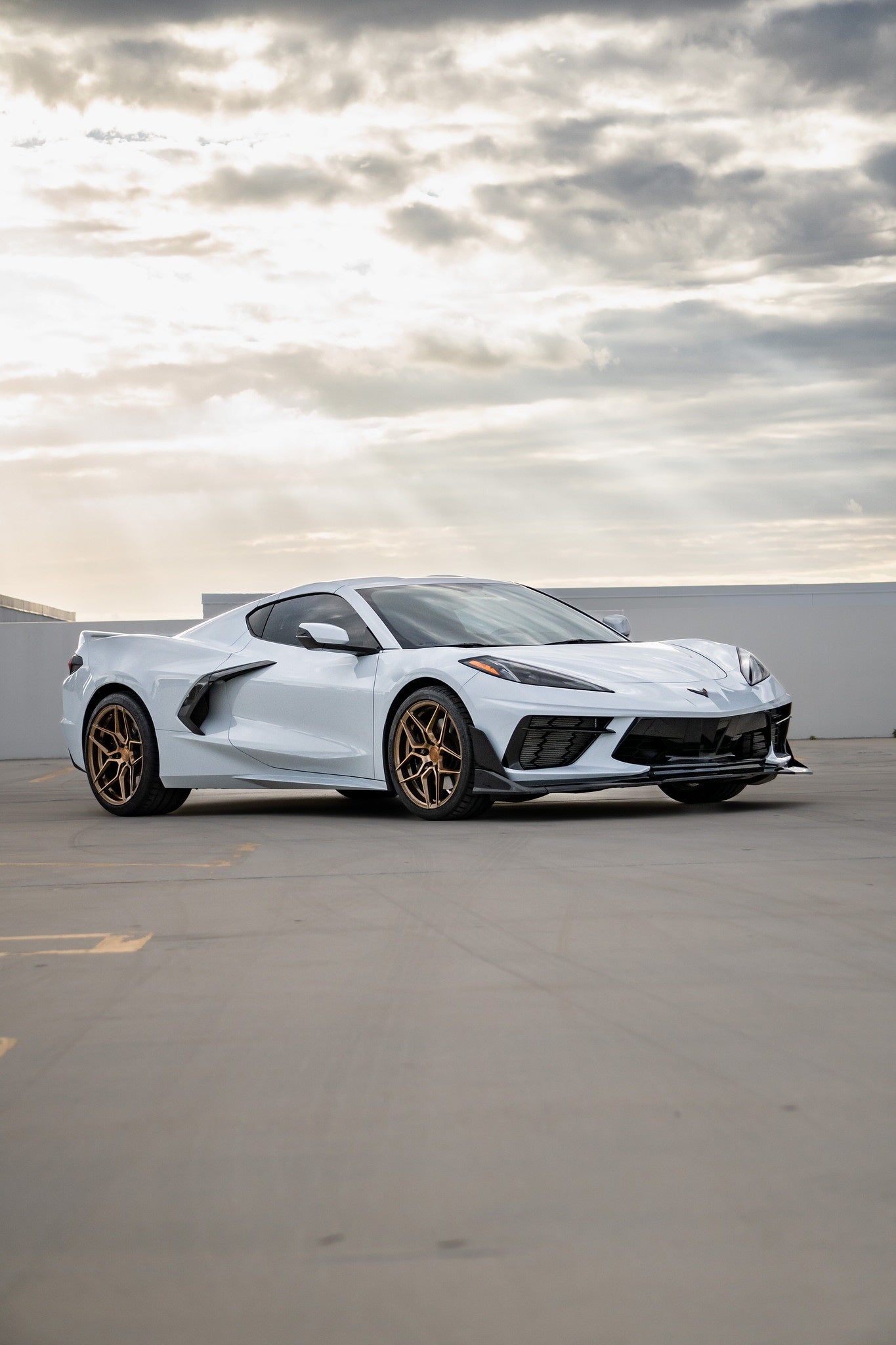 Rohana RFX11 Brushed Bronze C8 Corvette (19x8.5/20x12 Setup) Full Set