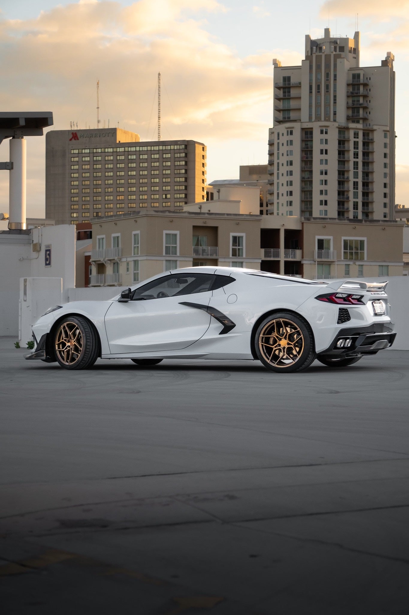Rohana RFX11 Brushed Bronze C8 Corvette (19x8.5/20x12 Setup) Full Set
