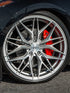 Rohana RFX17 Brushed Titanium C8 Corvette (20x9/21x12 Setup) Full Set