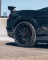 Rohana RFX17 Gloss Black C8 Corvette (19x8.5/20x12 Setup) Full Set