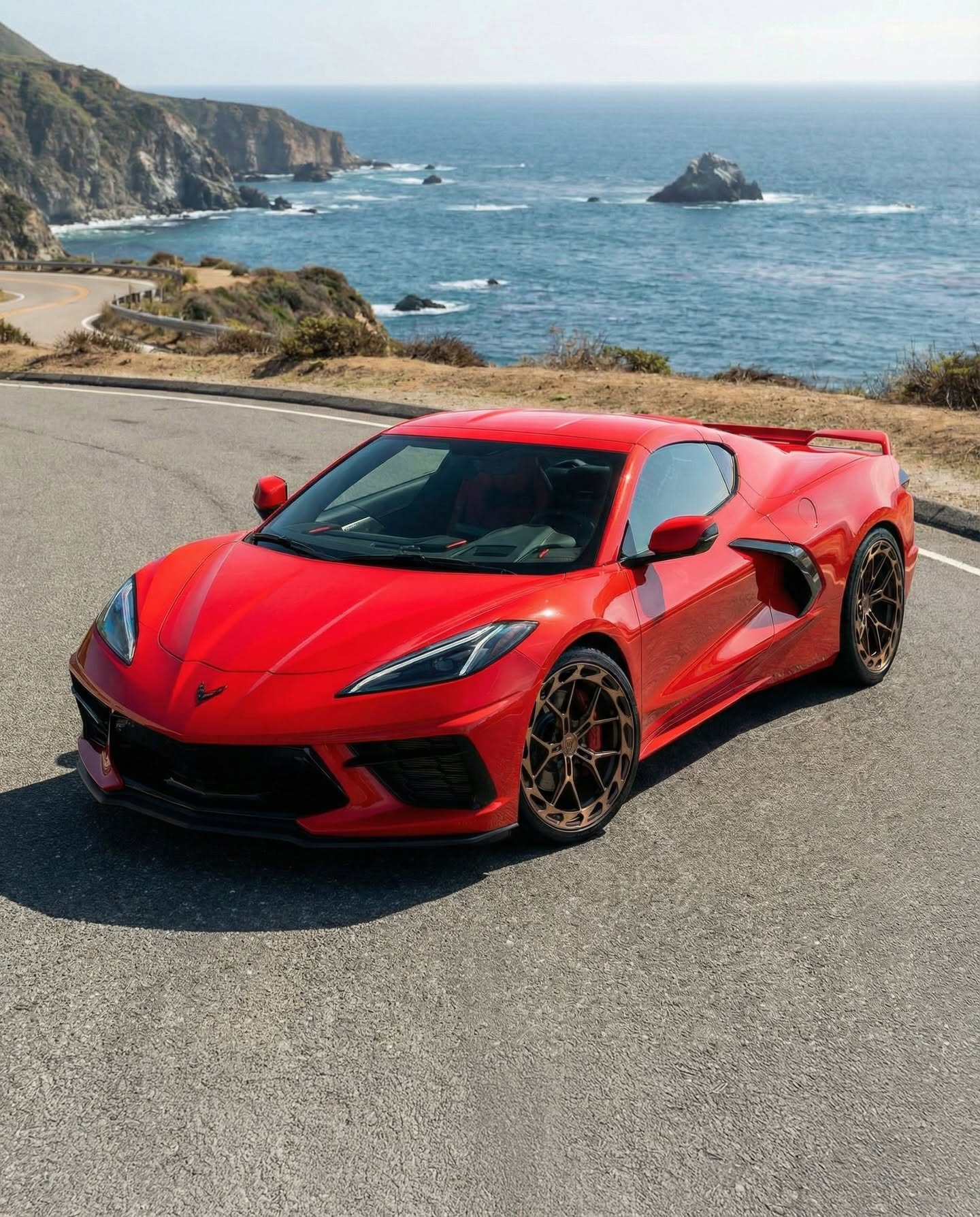 Rohana RFX19 Machine Bronze C8 Corvette (19x8.5/20x11 Setup) Full Set