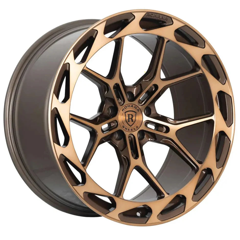 Rohana RFX19 Machine Bronze C8 Corvette (19x8.5/20x11 Setup) Full