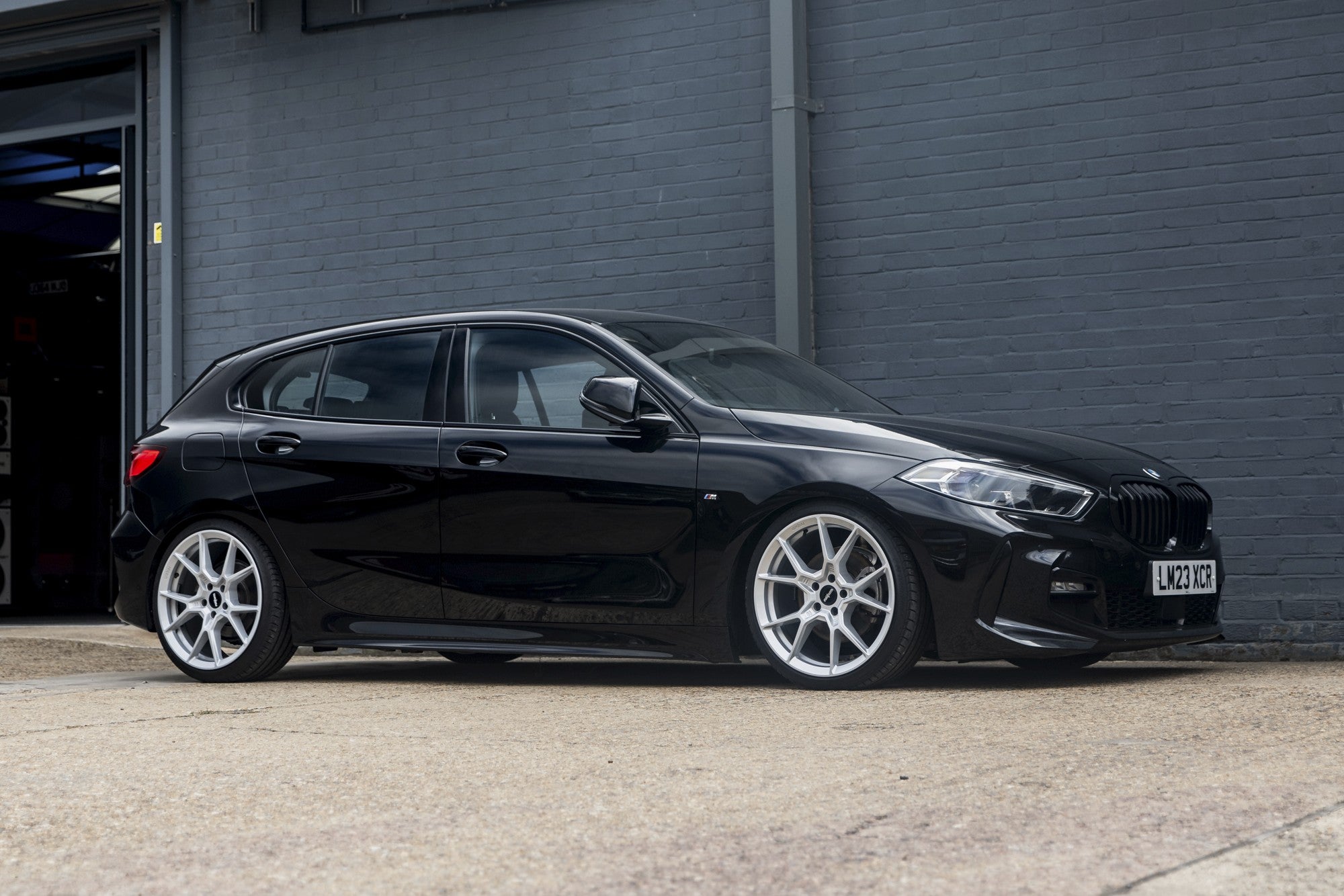 2020 BMW Series 1 with Rotiform KPR wheels in Silver