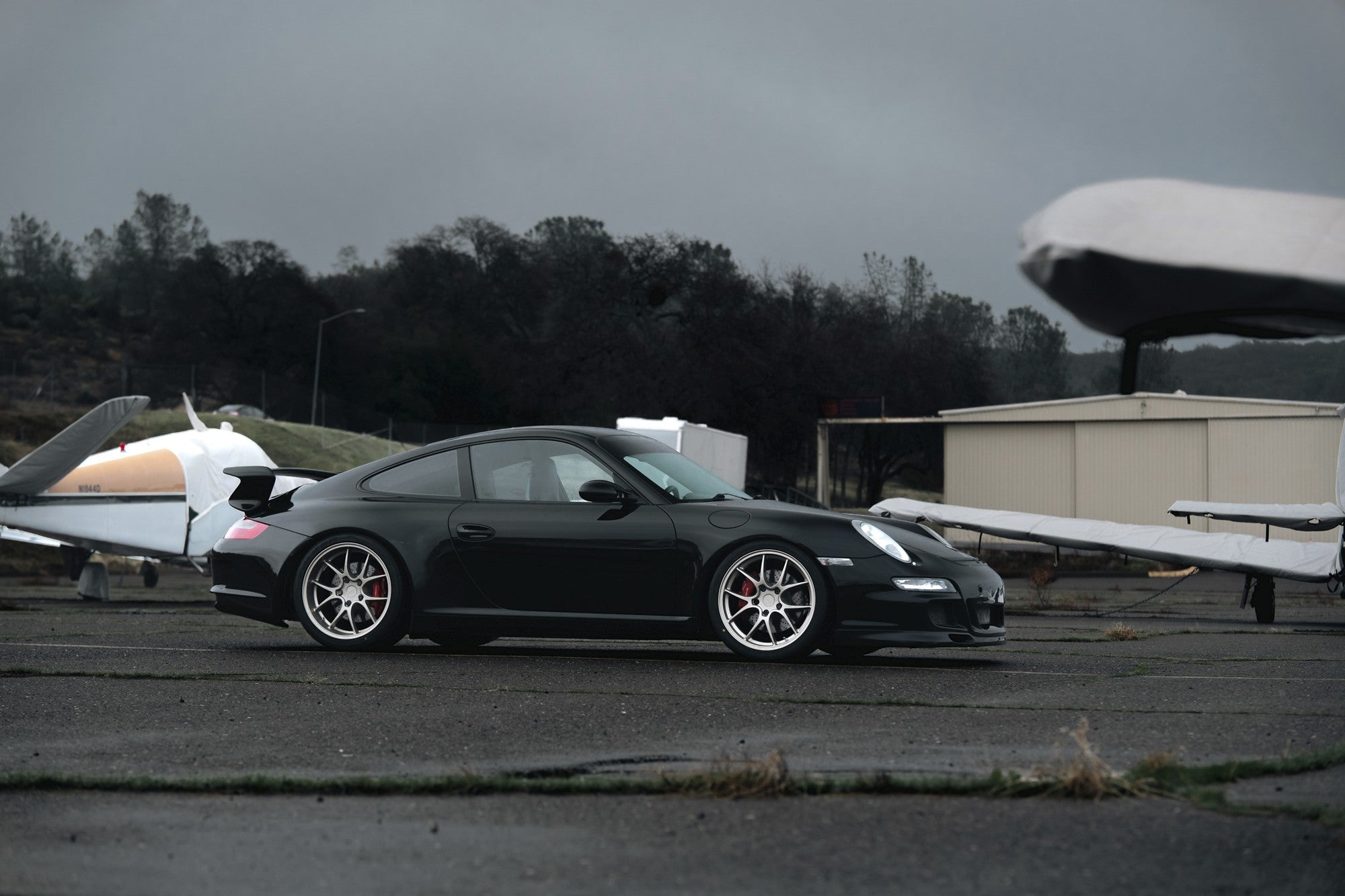 2024 Porsche 997 with Rotiform LTN-J wheels in Gloss Gold