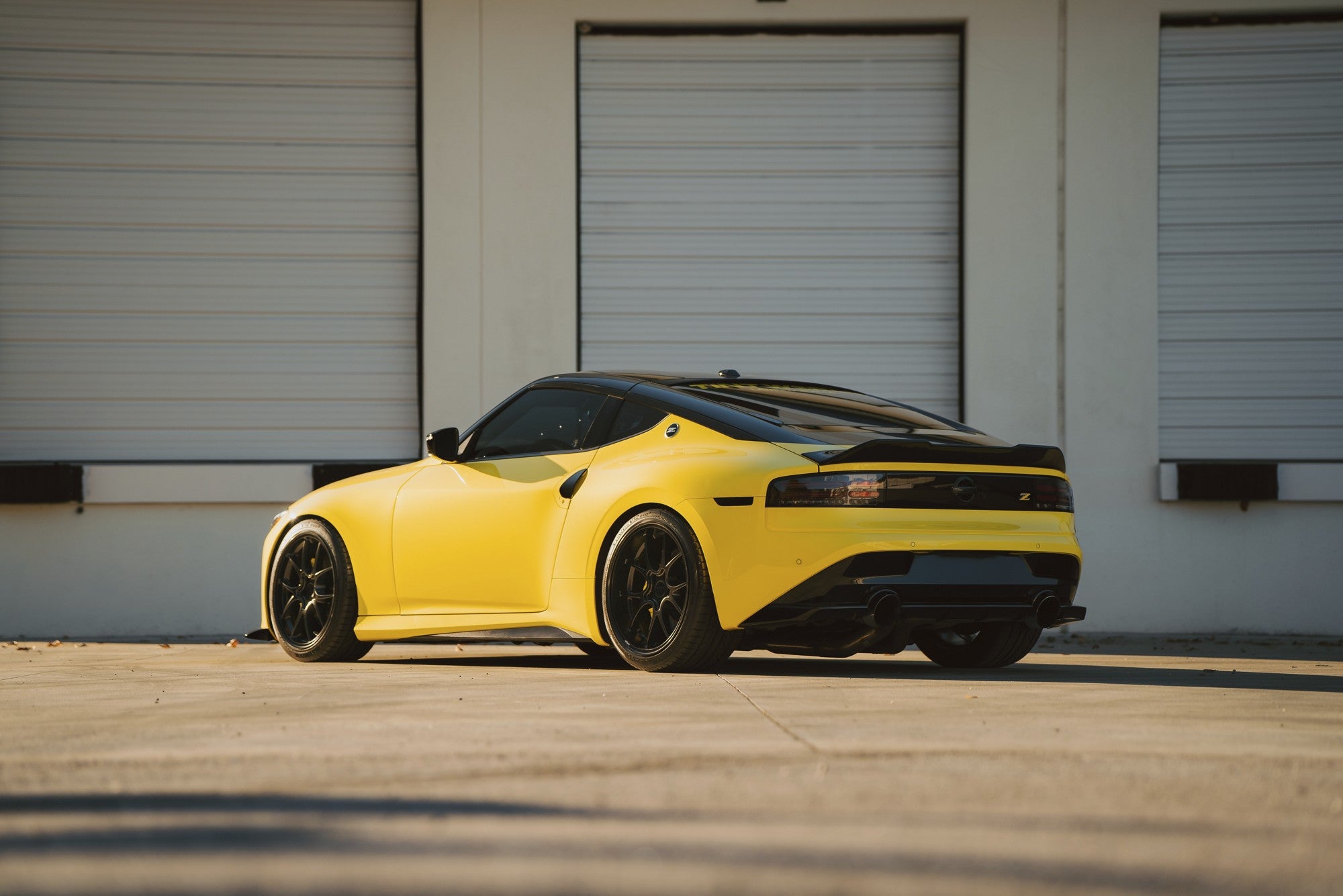 2024 Nissan Z with Rotiform LTN-J wheels in Matte Black