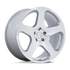 Rotiform NUE Gloss Silver w/ Machined Face wheel