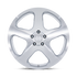Rotiform NUE Gloss Silver w/ Machined Face wheel - view 4