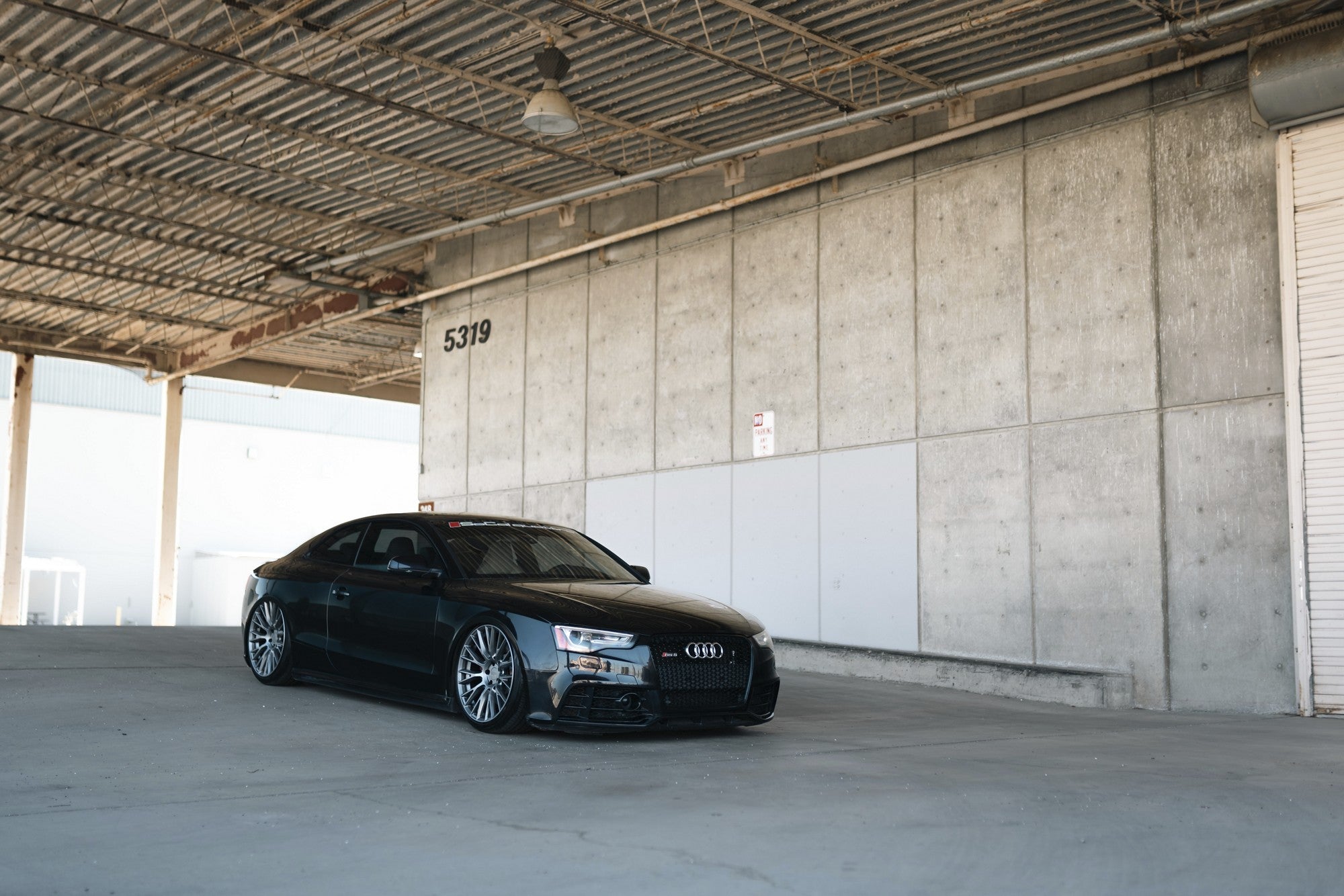 2012 Audi Rs5 with Rotiform LSE wheels in Matte Anthracite