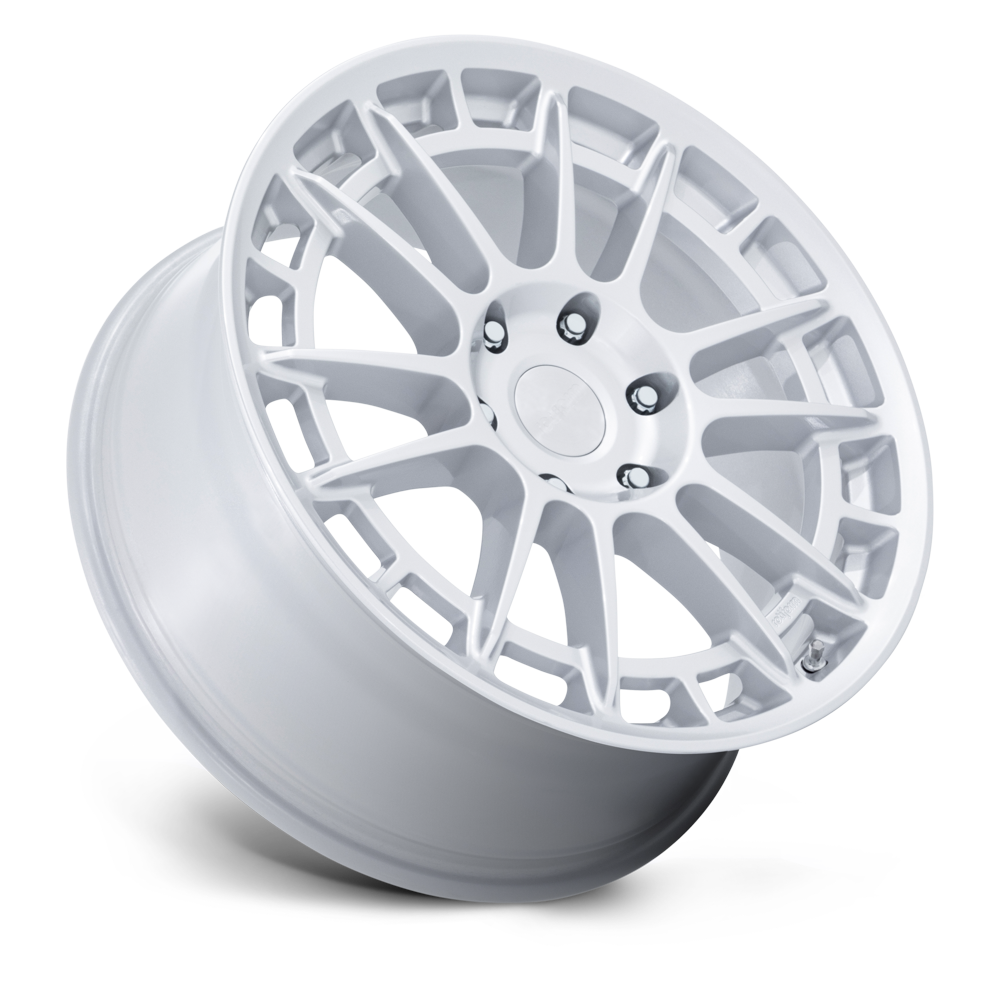 Rotiform OZR-T Gloss Silver wheel - view 2