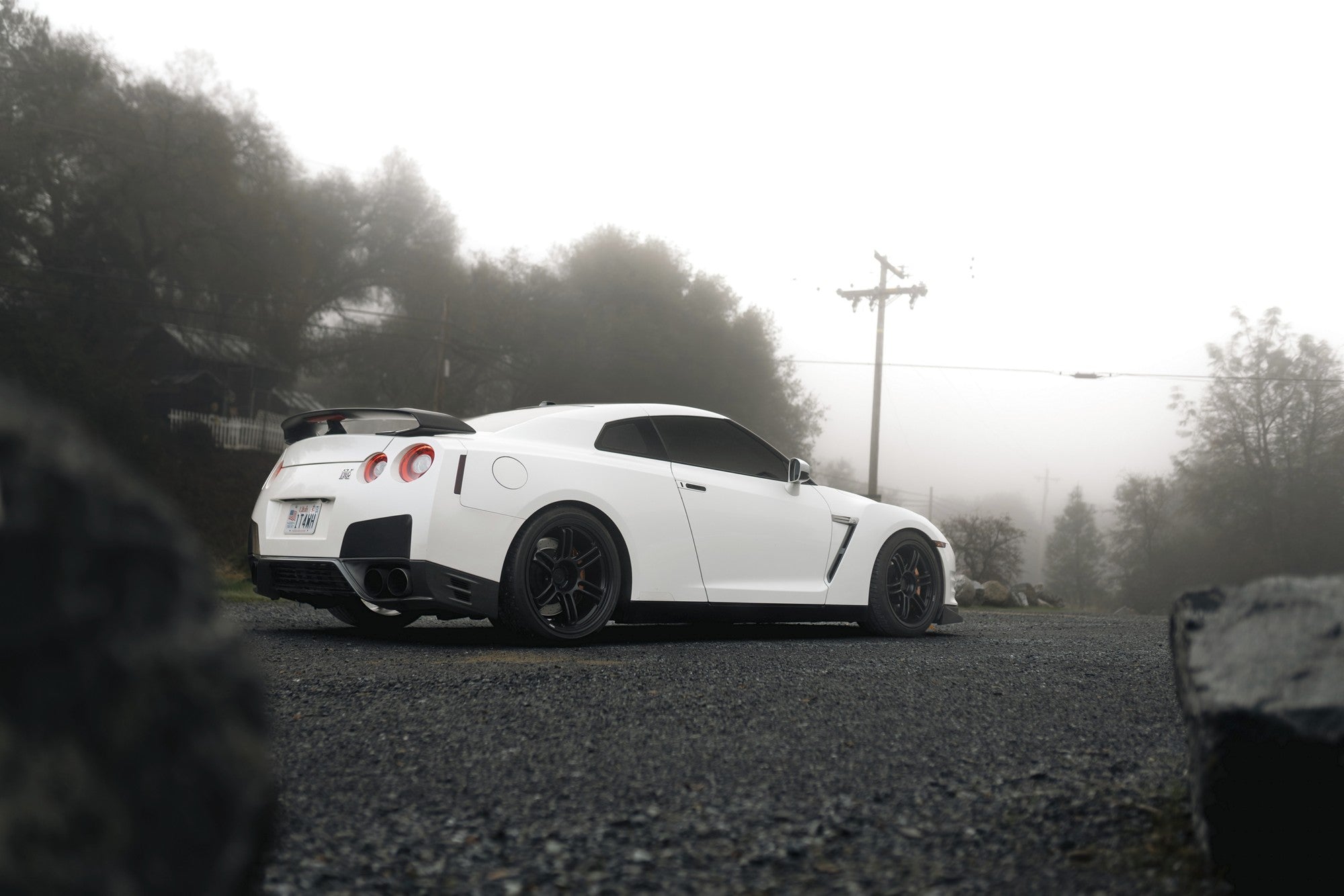 2015 Nissan GT-R with Rotiform RPS wheels in Matte Black