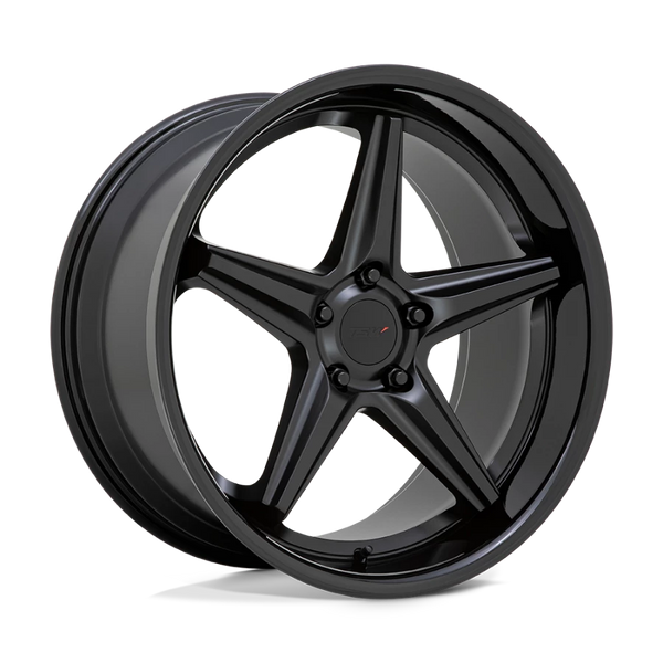 TSW Launch | Matte Black W/Gloss Black Lip | 5 Spoke Design