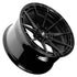 Variant Aure Gloss Black (20x9/21x12 Setup) Full Set - Forged
