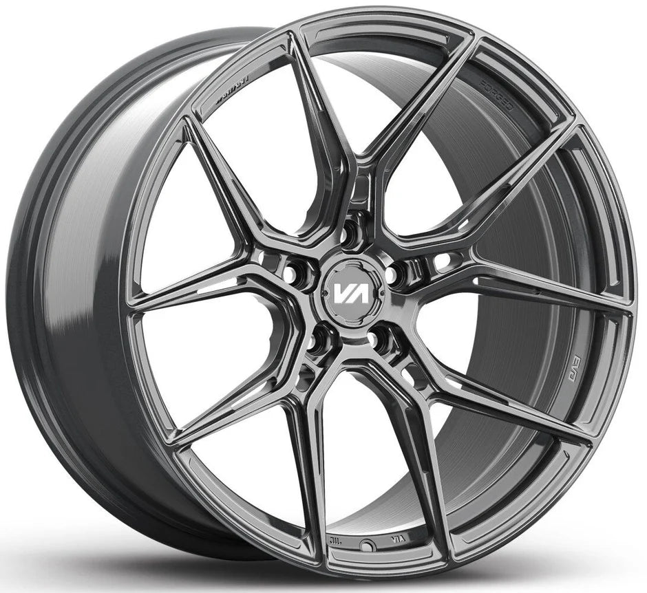 Variant Nysa Gloss Gunmetal (19x8.5/20x11 Setup) Full Set - Forged