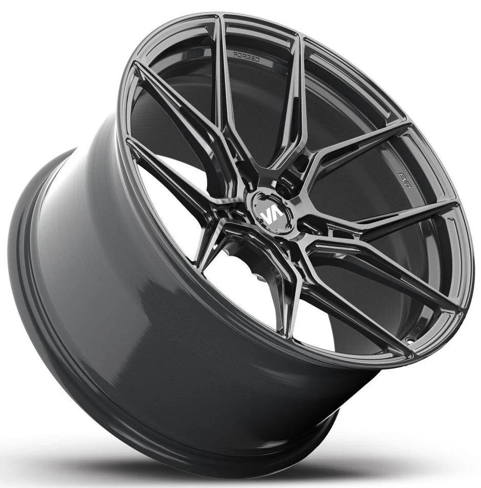 Variant Nysa Gloss Gunmetal (19x8.5/20x11 Setup) Full Set - Forged