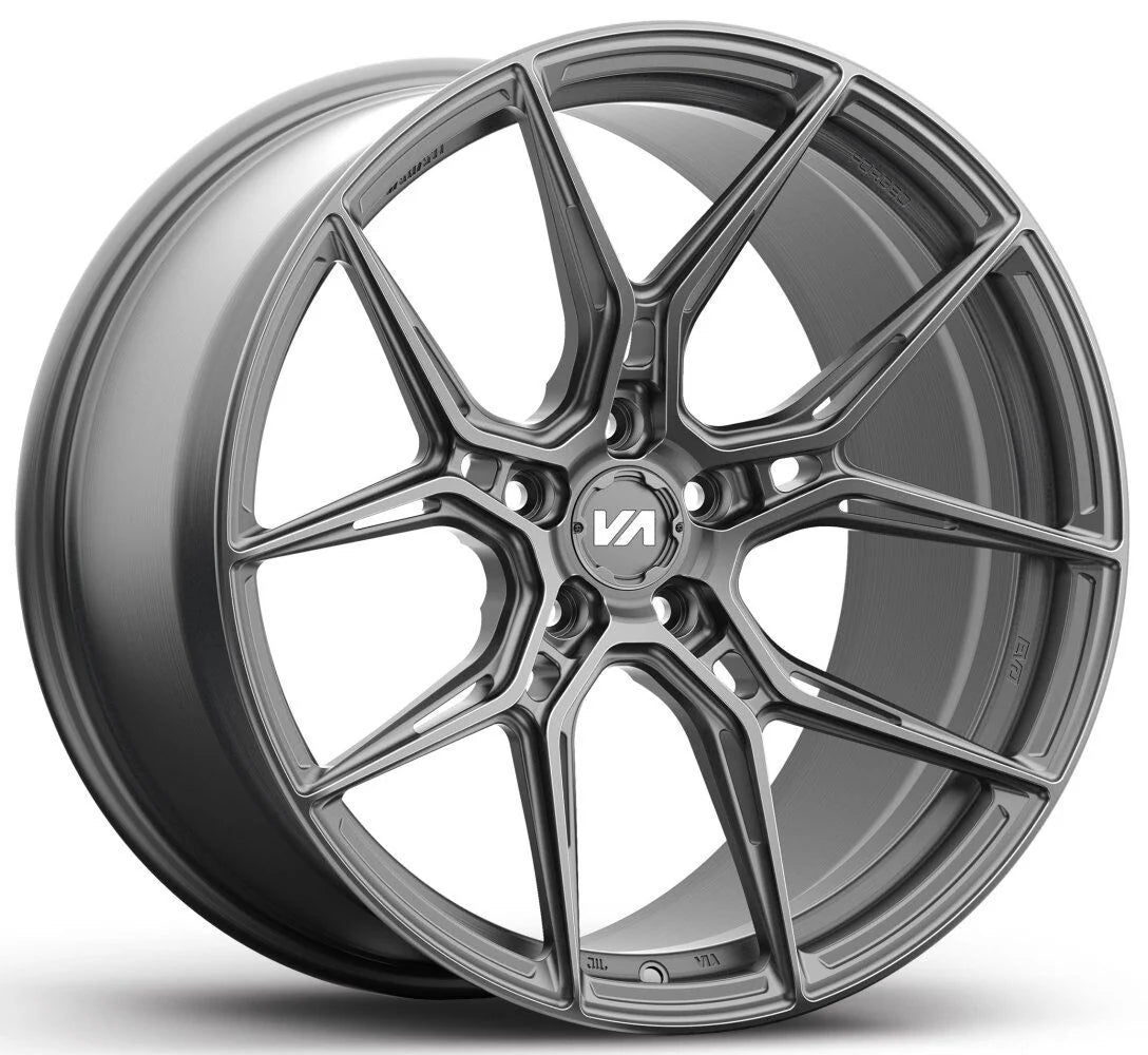 Variant Nysa Satin Gunmetal (19x8.5/20x11 Setup) Full Set - Forged