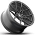 Variant Nysa Satin Gunmetal (19x8.5/20x11 Setup) Full Set - Forged