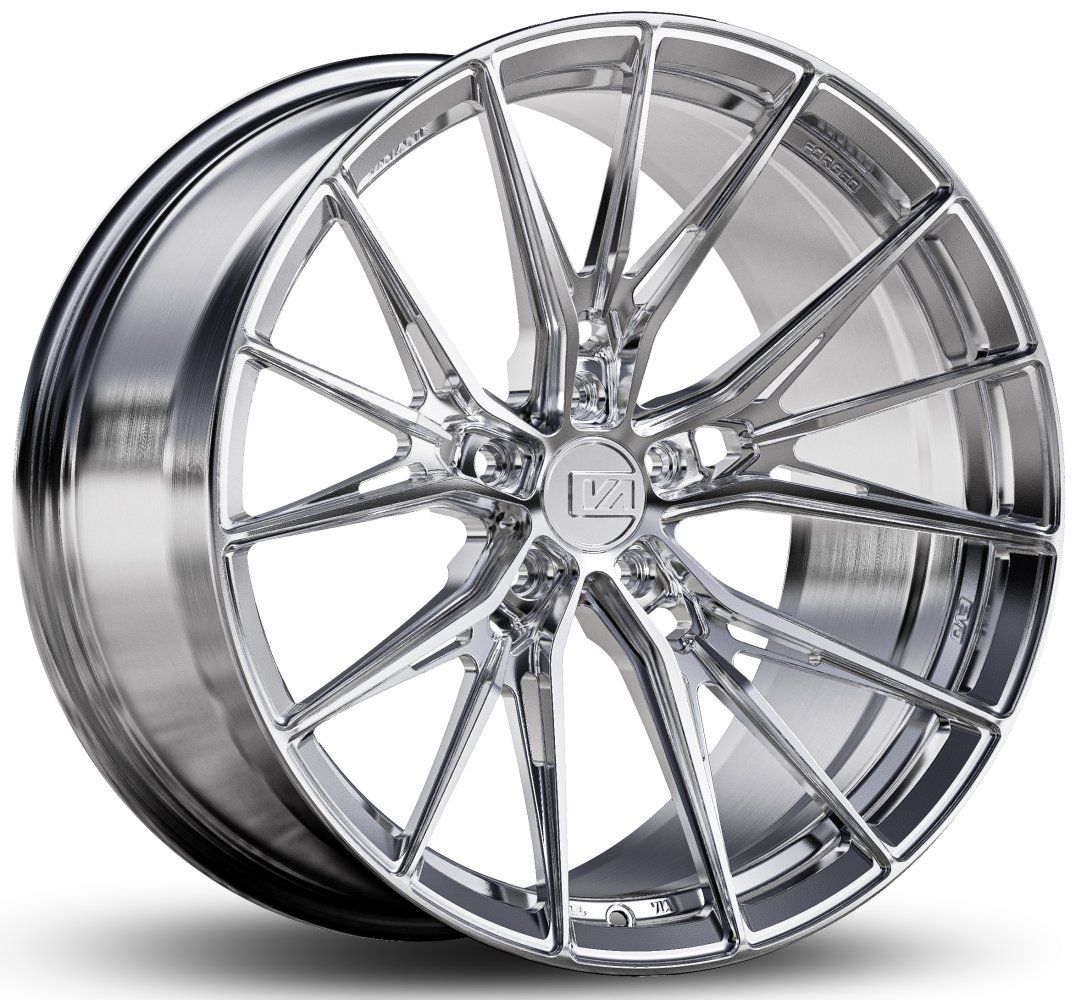 Spoke Mesh Rims Variant Rian | Chrome | Mesh Spoke Design – unleashedwheels