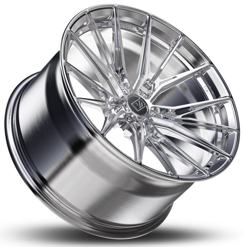 Spoke Mesh Rims Variant Rian | Chrome | Mesh Spoke Design – unleashedwheels