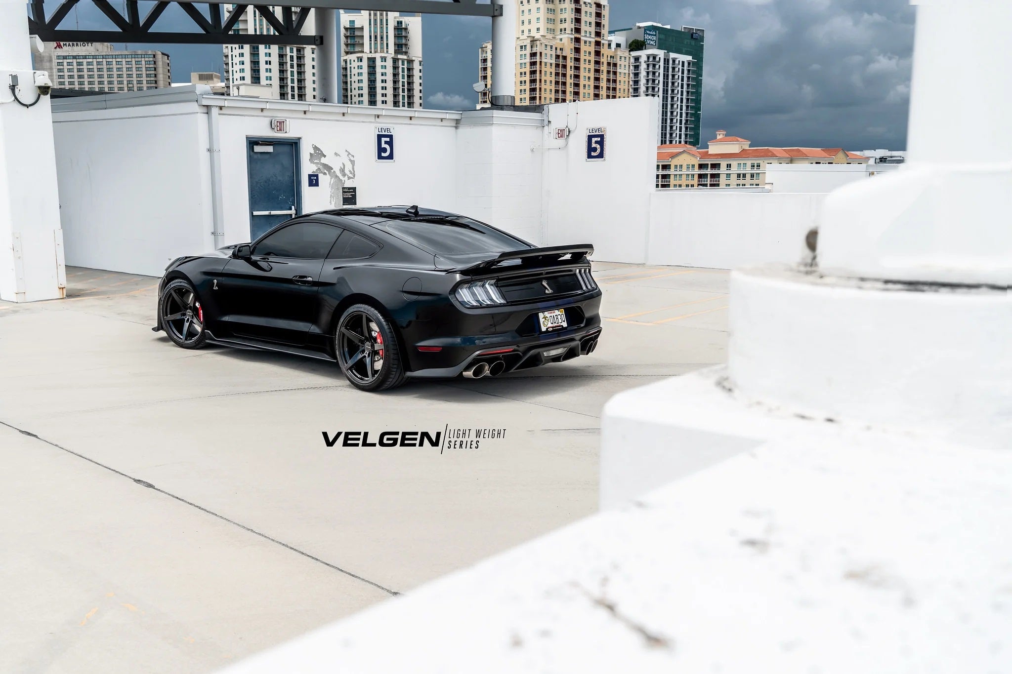 V2 Rims Velgen Classic5 V2 | Gloss Black | 5 Spoke Design – unleashedwheels