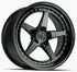 Aodhan DS05 Gloss Black (Gold Rivet)