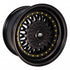 MST MT13 Matte Black w/ Gold Rivets