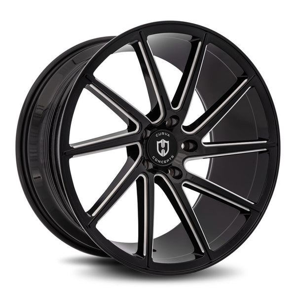 Curva C22 Gloss Black Milled