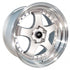 MST MT07 Silver w/ Machined Lip