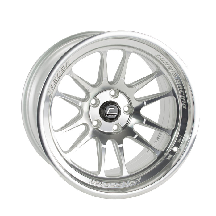 Cosmis Racing XT206R Silver w/ Machined Face and Lip