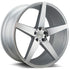 Element EL005 Silver Machined Face