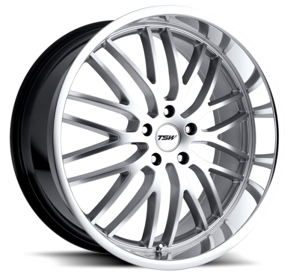 TSW Snetterton Hyper Silver Mirror Lip