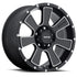 MKW Offroad  M90 Satin Black Machined