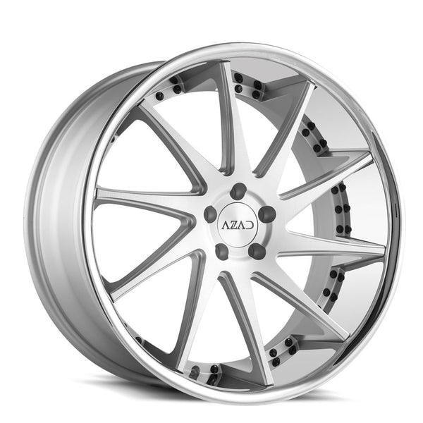 Azad AZ23 | Brushed Face SS Lip | Rotational Design