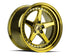 Aodhan DS05 Gold Vacuum w/ Chrome Rivets