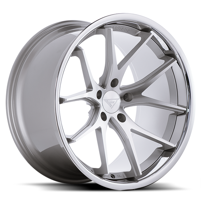 Ferrada FR2 | Machine Silver | Deep Concave | Rotary Forged