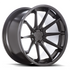 Ferrada FR4 Matte Black w/ Gloss Black Lip
